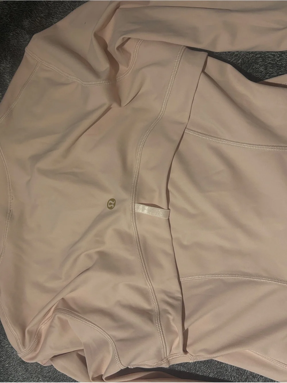 lululemon rosegold  Jacket with Rose Gold Hardware